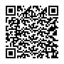 QR kód a telefonszámhoz +19522266130