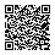 QR kód a telefonszámhoz +19522336677