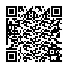 Código QR para número de teléfono +19522581324