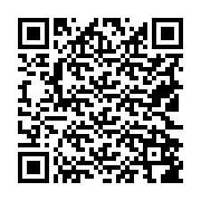 QR Code สำหรับหมายเลขโทรศัพท์ +19522586225