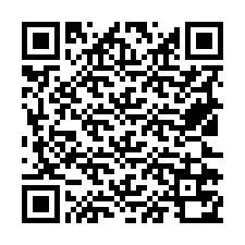 QR-code voor telefoonnummer +19522770007