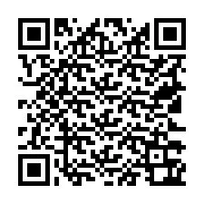 QR kód a telefonszámhoz +19523362244