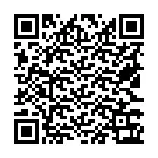 QR-koodi puhelinnumerolle +19523363123