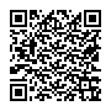 Código QR para número de telefone +19523365456