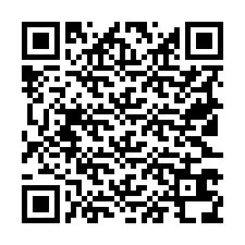 Código QR para número de teléfono +19523638034