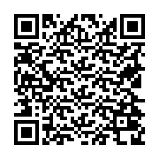 Código QR para número de teléfono +19524028162