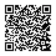 Kod QR dla numeru telefonu +19524343457