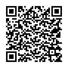 Código QR para número de teléfono +19525355454