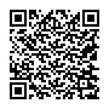 Codice QR per il numero di telefono +19526227385