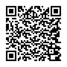 Código QR para número de teléfono +19542000038