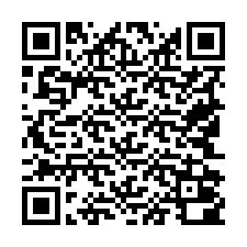 Código QR para número de teléfono +19542000039