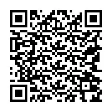 Código QR para número de telefone +19542024780