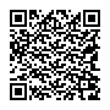 QR Code สำหรับหมายเลขโทรศัพท์ +19542026240