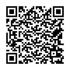 Código QR para número de teléfono +19542027557