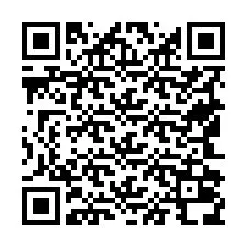 Código QR para número de telefone +19542038042