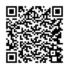 Código QR para número de teléfono +19542040039