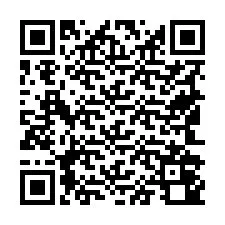 Código QR para número de teléfono +19542040916