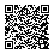 Código QR para número de telefone +19542042371