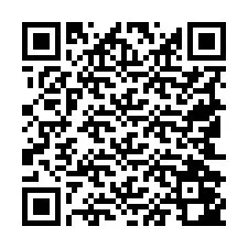 Codice QR per il numero di telefono +19542042798