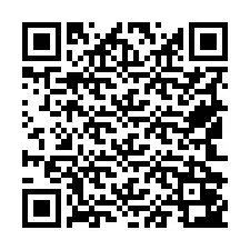 QR kód a telefonszámhoz +19542043213