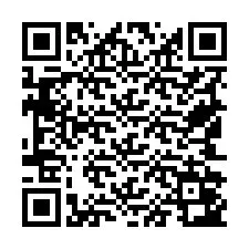 Kode QR untuk nomor Telepon +19542043483