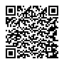 Código QR para número de telefone +19542043830