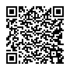 Código QR para número de teléfono +19542044438