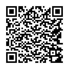 Codice QR per il numero di telefono +19542182436