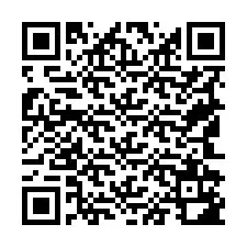 Código QR para número de teléfono +19542182541