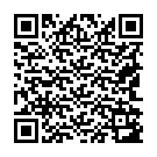 QR-koodi puhelinnumerolle +19542183415