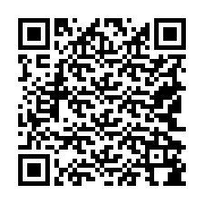 Código QR para número de teléfono +19542184235