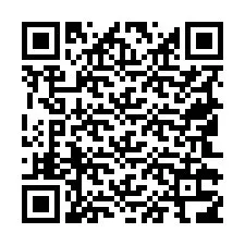 Código QR para número de teléfono +19542316858