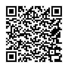 QR-koodi puhelinnumerolle +19542336857