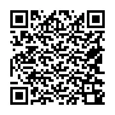 Código QR para número de telefone +19542340173