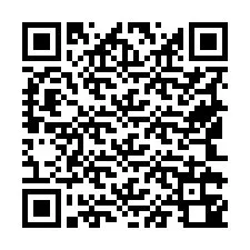 QR kód a telefonszámhoz +19542340806