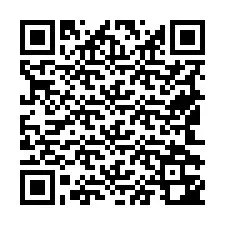 QR-koodi puhelinnumerolle +19542342316