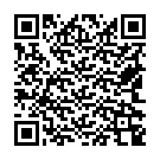 Código QR para número de telefone +19542348207