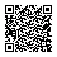 Código QR para número de telefone +19542349847