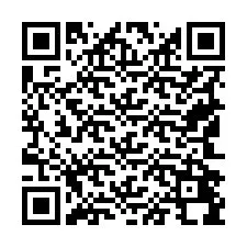 Código QR para número de teléfono +19542498245