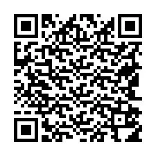 Código QR para número de telefone +19542514092