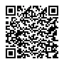 Código QR para número de telefone +19542518085