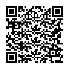 Código QR para número de telefone +19542536255