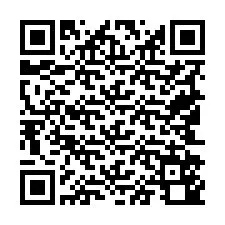 QR-code voor telefoonnummer +19542540499