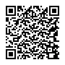 QR-koodi puhelinnumerolle +19542580000