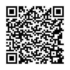 QR-code voor telefoonnummer +19542581050