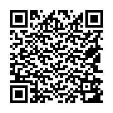 Código QR para número de teléfono +19542583063