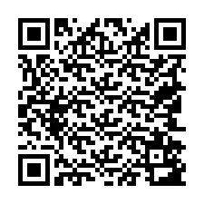 Código QR para número de telefone +19542583589