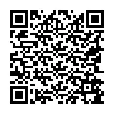 Codice QR per il numero di telefono +19542585848