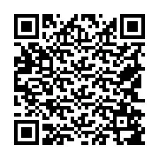 QR код за телефонен номер +19542587573