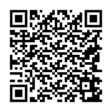 QR-koodi puhelinnumerolle +19542643485